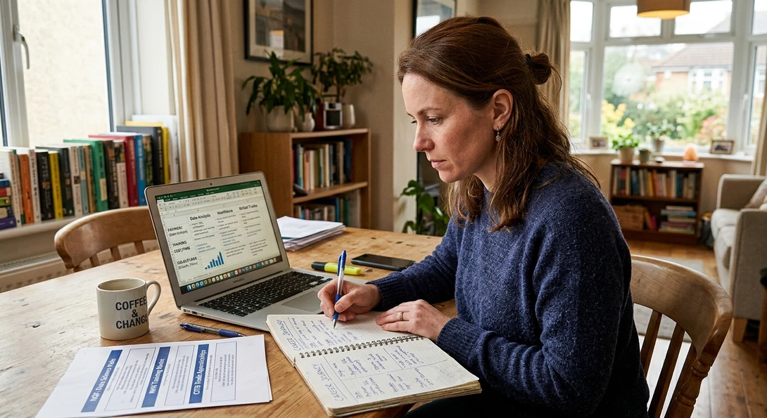 Career changer researching fast-growing UK careers